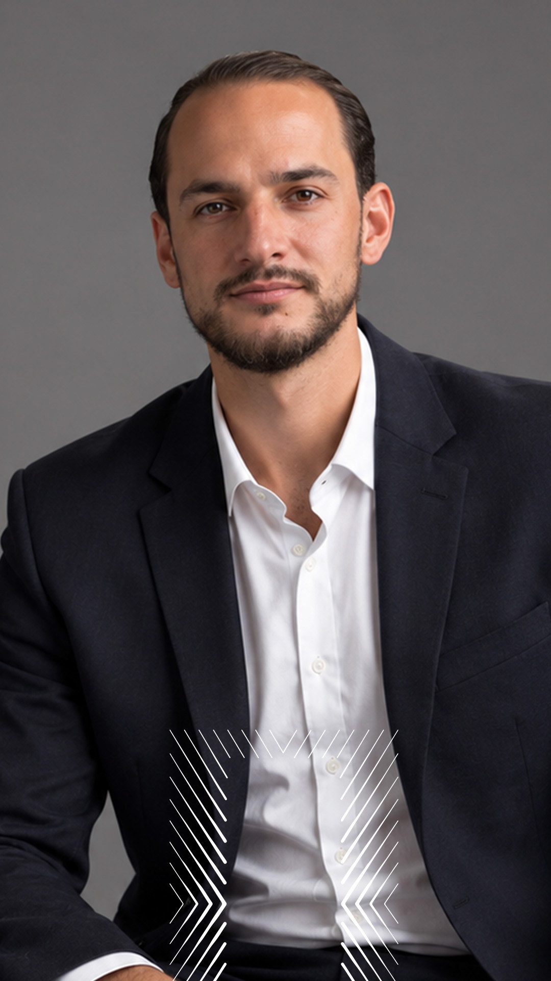 Retrato editorial de Juan Pablo Rodríguez Romero